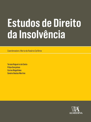 cover image of Estudos de Direito da Insolvência